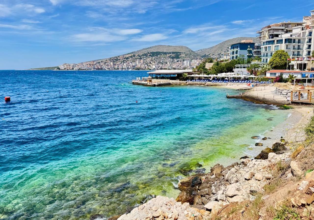 Viola Sea View Penthouse Apartment Sarande Exterior photo